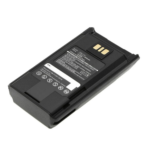 Batteries N Accessories BNA-WB-L1100 2-Way Radio Battery - Li-ion, 7.4, 2600mAh, Ultra High Capacity Battery - Replacement for Vertex FNB-113Li Battery