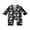 Black, variant on Cjfdfy Newborn Baby Girls Halloween Pajamas Long Sleeve Cartoon Print Fur Trim Toddler Loungewear Cute Ghost Letters Print Pajamas Closure Sleepwear