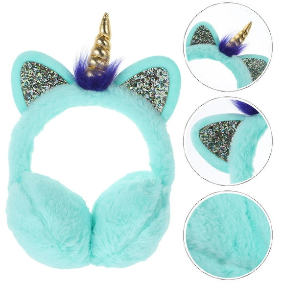 SILENRADAWN Plush Earmuffs For Childrens Non Slip And Comfortable Fit 1Set