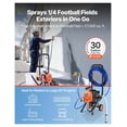 thumbnail image 2 of Airless Paint Sprayer 1500W 3300PSI, Stand Electric Spray Machine with Cart & Accessories for Apartments, Buildings, Interior/Exterior Use, 2 of 6