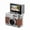 Brown, variant on Tiny Pocket Student Digital Camera (Black) - 720P HD Retro Mini Photocamera 0.96'' Video Camera, Fashion Pendant for Campus Recording & Decoration