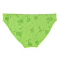 thumbnail image 2 of American Eagle Womens Multi Tone Textured Bikini Swim Bottom, Green, Large, 2 of 2