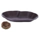 thumbnail image 5 of Plato de agua para tortugas con rampa Plato de baño para reptiles Plato de comida para reptiles de piscina para semi Sin drenaje, 5 of 9