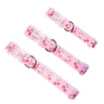 thumbnail image 4 of Oodles Polyester Cheeky Cherry Adjustable Fashion Dog Collar, Pink, Large, 4 of 9