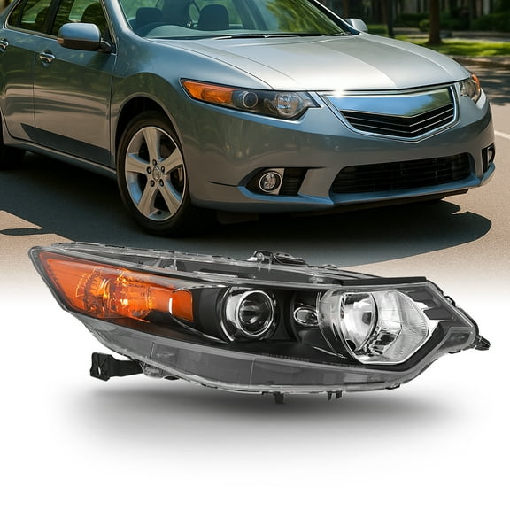 AKKON - Fits 2009-2014 10 11 12 13 Acura TSX Sedan 4-Door [HID Style] Headlight Right Passenger Side Replacement