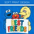thumbnail image 5 of Sesame Street Elmo Cookie Monster Big Bird T-Shirt and Shorts Outfit Set Infant to Toddler, 5 of 5
