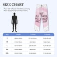 thumbnail image 4 of Lsque Not All Those Who Wander Are Lost Print Men's Pajama Pants, Lounge Pant - Comfortable Home Wear,Elastic Waistband, Stylish Design-X-Large, 4 of 9