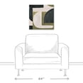 thumbnail image 3 of Creative Products Abstract With Green 20 x 20 Canvas Wall Art, 3 of 5