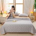 thumbnail image 2 of 59x79IN Bed Cooling System Cozy Throw Blankets Summer Blanket Comforter Cotton Air Conditioning Quilt Lightweight Summer Cold Thin Blankets Room Decor for Travel/Outdoor Ultra Cold Breathable, 2 of 9