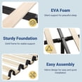 thumbnail image 6 of Allewie Queen Size Upholstered Bed Frame with Velvet Charging Station & Storage Headboard, Black, 6 of 8