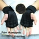 thumbnail image 4 of XL Guantes Deportivos de Entrenamiento para Hombres y Mujeres Guantes de Entrenamiento Fitness Culturismo Levantamiento de Pesas Gimnasio Mano MuñEca Guantes Negro A, 4 of 5