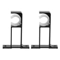 thumbnail image 1 of 2PCS Curtain Rod Side Mount Brackets Single Rod Curtain Rail Mount Brackets, 1 of 9