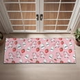thumbnail image 2 of Pink Cow Milk Strawberry Pattern Door Rugs,Washable Non Slip Door Mats Indoor,Decorative Door Mats,Entry Mat Indoor for Entrance,Bedroom,Kitchen,Bathroom,16"x47", 2 of 6