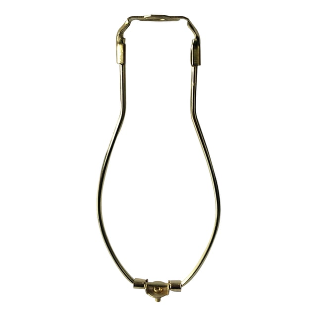 Shisuyan Horn Frame Lamp Bracket Chroming Lamp Bracket for Table and Floor Lamps (8 Inch Golden)