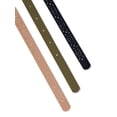 thumbnail image 2 of No Boundaries Women's Faux Leather 3 for 1 Basic Belts, Black/ Olive/ Tan, 2 of 2
