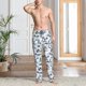 thumbnail image 2 of Balery Hawaii Palms Pantalones de pijama para hombre, pijama ultraligero, pantalón de descanso-X-Large, 2 of 6