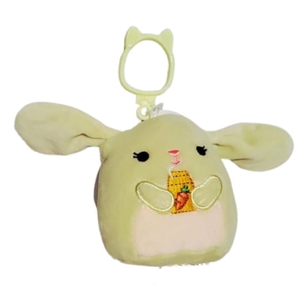 Squishmallows 3.5" Easter Clip-On Hara the Bunny