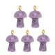 thumbnail image 2 of Colgante de hongo de cristal, 5 piezas Colgante de hongo de cristal Collar de hongo de cristal Amuleto de hongo Estándares líderes en la industria, 2 of 9
