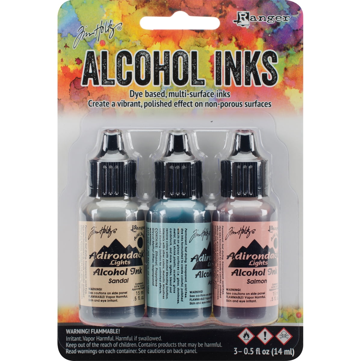 Ranger ADIRONDACK ALCOHOL INK Bottle TEAKWOOD 0.5 fl.oz TAL40743 