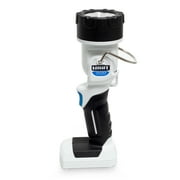 HART Rechargeable Handheld Spot Work Light with Rotating Head, Magnetic Base, White, 300 Lumens