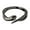 Black, variant on Snake-Inspired Adjustable Couple Rings – Black & Silver Plated Open Design for Men & Women