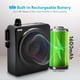 thumbnail image 3 of Altavoz PA portátil y amplificador de voz Pyle Compact 50W, 3 of 7