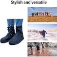 thumbnail image 6 of MINKUROW Waterproof Shoe Covers for Rain and Snow Boot Covers Waterproof Reusable & Foldable Size 4XL, 6 of 6