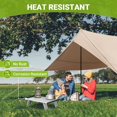 thumbnail image 4 of ATEPA Ultralight Compact Small Camping Table, Backpacking Mini Small Folding Camping Side Table for Camp, Portable Table for Outdoor Picnic,Tent,Travel,Beach, 4 of 4