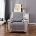thumbnail image 1 of 1pc Waterproof Sofa Slipcover Washable Recliner Chair Cover Recliner Cover Recliner Slipcover For Living Room Non-Slip Furniture Protector For Pets Dogs, 1 of 5