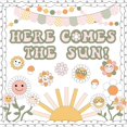 thumbnail image 1 of Set de tablones de anuncios Epakh Here Comes The Sun Sun Flowers, 1 of 7