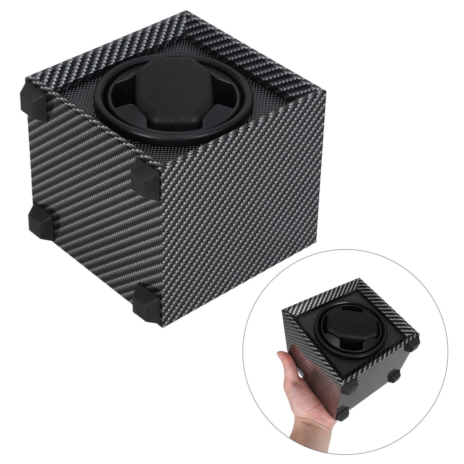 Milisten Single Automatic Watch Winder for Desktop with Quiet Motor, Two Speed Options, USB Powered, Ideal for Automatic Watches