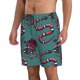 thumbnail image 2 of Balery Snake And Rose Traje de Baño Estilo Hawaiano para Hombre, Shorts de Secado Rápido con Bolsillos-X-Large, 2 of 6