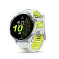 thumbnail image 2 of Garmin Forerunner 970 (Whitestone/Amp Yellow) Running & Triathlon GPS Smartwatch Gift Box Bundle with PlayBetter HD Screen Protectors, Wall Adapter & Hard Case, 2 of 7