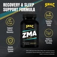 thumbnail image 3 of SNAC ZMA The Original Sleep & Recovery Supplement - Supports Muscle Recovery, Restful Sleep, Relaxation, Stress Relief and Immune Support with Magnesium, Zinc & Vitamin B6, 90 Veggie Capsules, 2 Pack, 3 of 9