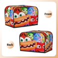 thumbnail image 2 of Funda para tostadora de 2 rebanadas con diseño de adentro hacia afuera, funda protectora contra el polvo y las huellas dactilares para pan, funda de poliéster, fundas para pequeños electrodomésticos, 2 of 6