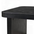 thumbnail image 2 of Modern Rectangle Wood Detachable Coffee Table - 47.24*23.62 inch & 35.43*31.49 inch for Dining Room & Garden, Black, 2 of 15