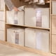 thumbnail image 5 of Caja De Almacenamiento De Ropa, Bolsa De Almacenamiento Grande De Edredón Con Ventana Transparente, Adecuada Para Organizar Ropa, Libros, Juguetes, Dormitorios, 5 of 7