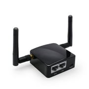 GL.iNet GL-AR300M16-Ext Portable Mini Travel Wireless Pocket Router - External Antennas | WiFi Router/Access Point/Extender/WDS | OpenWrt | 2 x Ethernet Ports | OpenVPN/Wireguard VPN