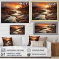 thumbnail image 4 of Designart "Scenic Splendor of Nevada s Canyons V" Landscapes Floater Framed Canvas Print, 4 of 7