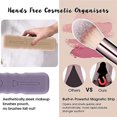 thumbnail image 3 of 3 Pack Travel Makeup Brush Holder Organizer, Silicone Makeup Brush Organizer, Portable Makeup Brush Holder, Soft Makeup Brush Tool Travel Storage Bag, 3 of 5