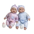 thumbnail image 1 of JC Toys Twins Muñecas Bebé Realistas de Cuerpo Suave de 13" Berenguer Boutique | Set de Regalo para Gemelos con Trajes y Accesorios Removibles | Rosa y Azul | Caucásico | Edades 2+, 1 of 5