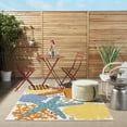 thumbnail image 5 of Nourison Aloha Indoor/Outdoor Coastal Tropical Multicolor 6' x 9' Area Rug, (6' x 9'), 5 of 10