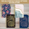 thumbnail image 6 of New Address Book with Alphabetical Tabs - Hardcover Contact Book & Password Book Organizer for Addresses, Phone Numbers, Birthdays & Anniversaries (6” x 8.25”) - Marble, 6 of 8