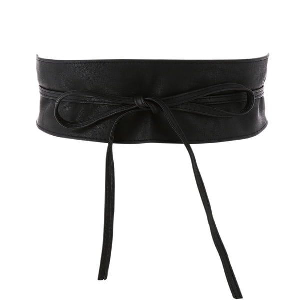 Cinturón de mujer, cinturón elegante, cinturón con cordones.