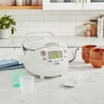 thumbnail image 4 of Zojirushi NS-ZCC10 5.5-Cup Neuro Fuzzy Rice Cooker & Warmer, Premium White, Made in Japan, 4 of 5