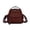 czb# Brick Red144, variant on CUZIBR Women'S Fashion Color Nylon Crossbody Bag Zipper Design Front Pocket Small Leather Bag Adjustable Wide Strap Lightweight Shoulder Purse For Women Daily Mini Carry Bag