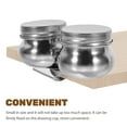thumbnail image 4 of Miangastore Palette Cup With Lid Silver 2Pcs 4.2In Tall, 4 of 8