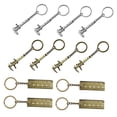 thumbnail image 2 of jifeng 12 Pcs Porte-Clés en Alliage de Zinc Vernier Caliper Pendentif Porte-Clés, 2 of 8
