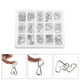 thumbnail image 2 of M Buder Set de 15 Rompecabezas de Alambre de Metal para Niños y Adultos Juguetes Educativos Clásicos de Inteligencia y Destreza Mental (23 cm / 9.06 inches), 2 of 9