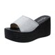 thumbnail image 1 of Amzcrzy Zapatos de mujer,Zapatos de mujer,Zapatillas de mujer, Sandalias de playa transpirables con tacón Matsu, suela gruesa y tacón inclinado para mujer Sandalias Mujer Zapatillas De Casa, 1 of 4